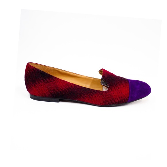 Enzo Angiolini Shoes - Enzo Angiolini Loafers/ Flats Tartan Pattern Women's Sz 7.5- Modern Chic